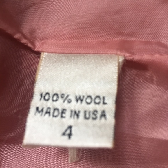 Bebe wool crop Barbie blush pink blazer button down - Picture 7 of 12